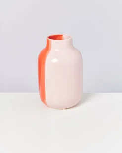 Sale Motel a Miio Nuno Vase L - Half Coral Rose half coral rosé