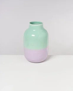 Cheap Motel a Miio Nuno Vase L - Mint Lilac pastel mint purple