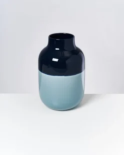 Clearance Motel a Miio Nuno Vase L - Navy Lightblue navy light blue