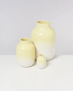 Shop Motel a Miio Nuno Vase L - yellow