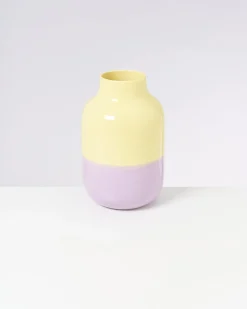 Best Motel a Miio Nuno Vase L - Yellow Lilac yellow purple
