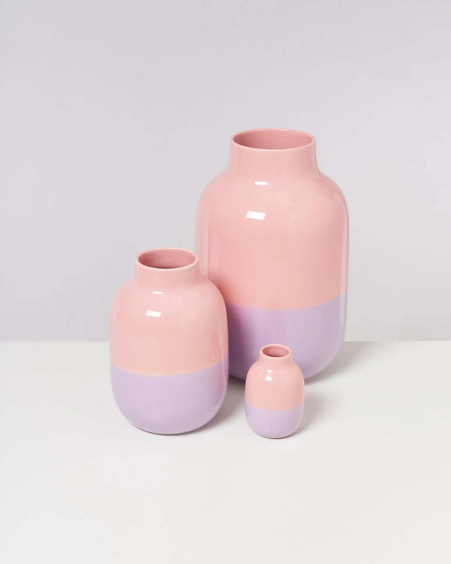 Sale Motel a Miio Nuno Vase M - Pink rosa lila