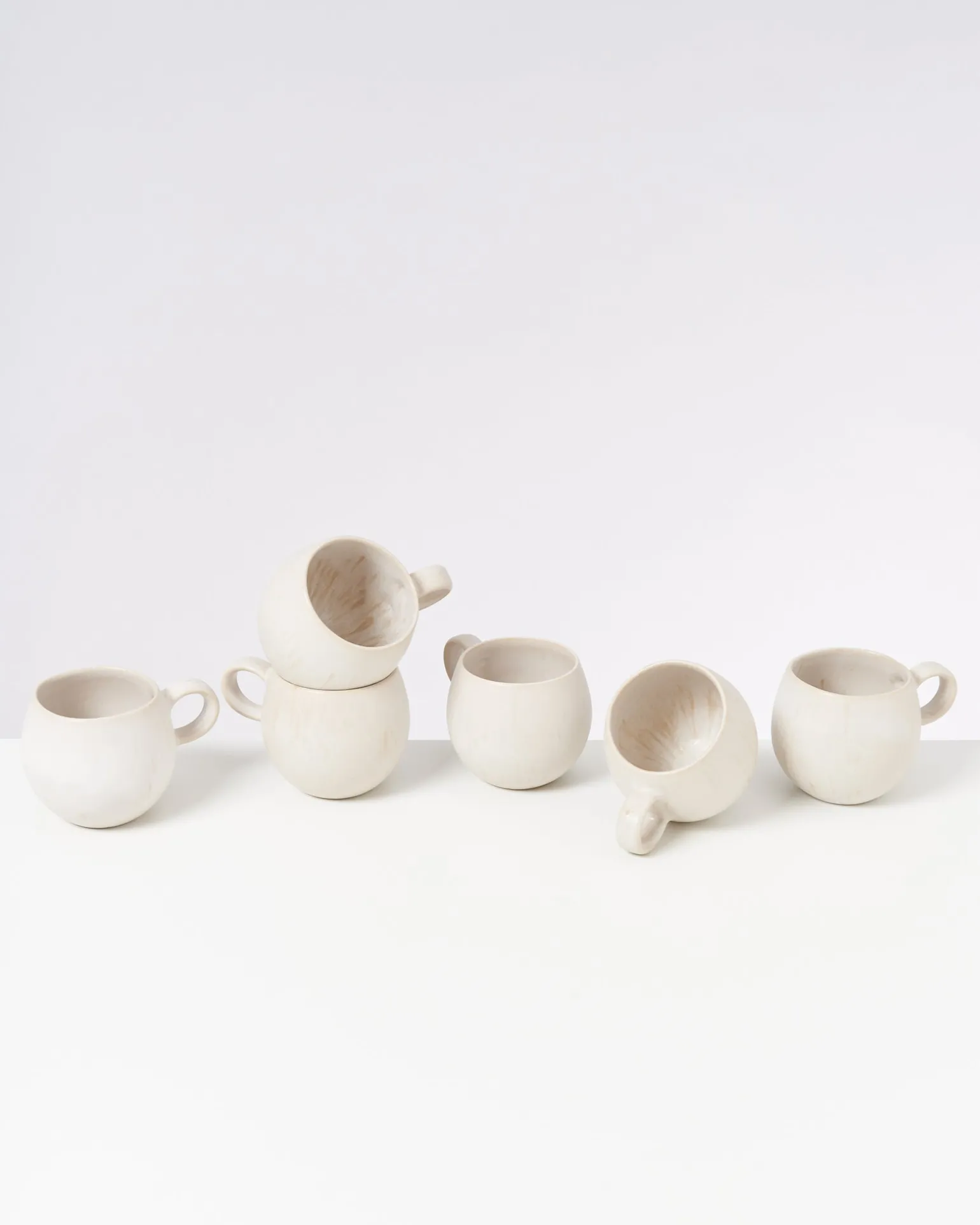 Clearance Motel a Miio Sintra - Set Of 6 Mugs Small sand
