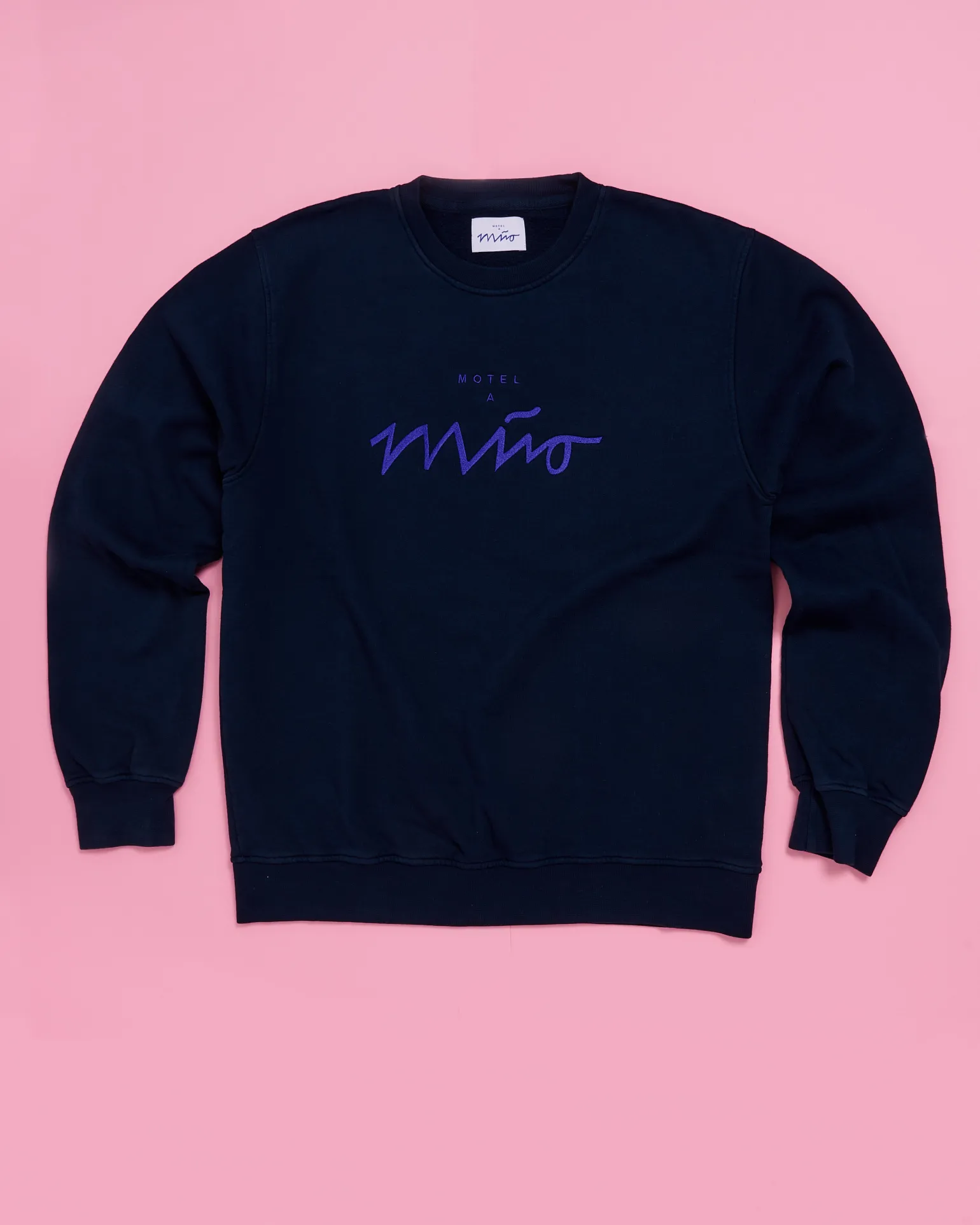 Best Sale Motel a Miio Sweatshirt Men Navy Blue navy blau