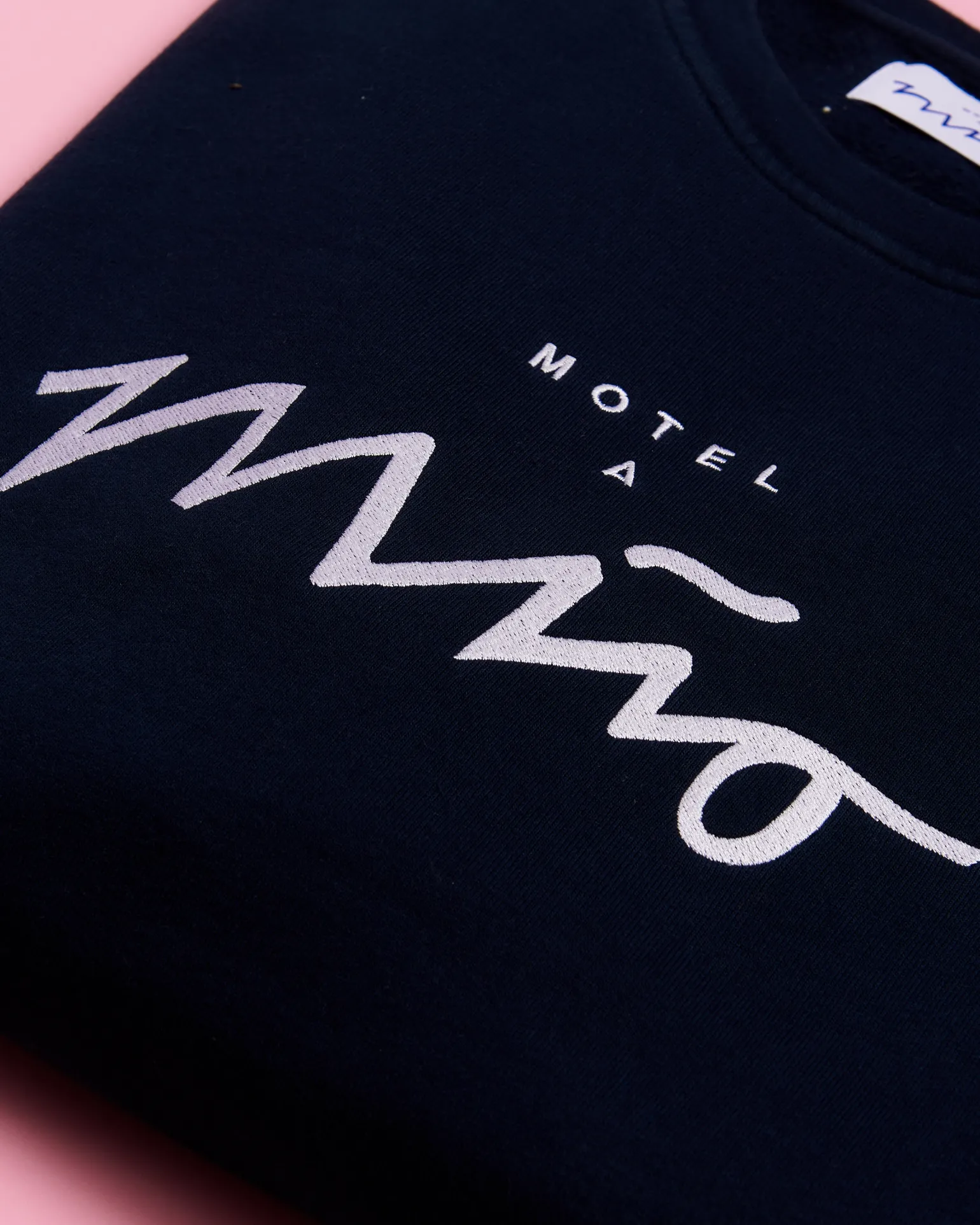 Cheap Motel a Miio Sweatshirt Men Navy White navy weiß