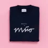 Fashion Motel a Miio Sweatshirt Women Navy White navy weiß