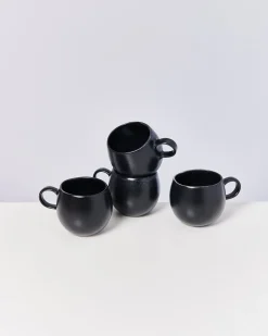 Cheap Motel a Miio Turmalina - Set Of 4 Mugs Big black